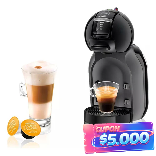 Cafetera Dolce Gusto Mini Me Negra Capsulas Color Negro