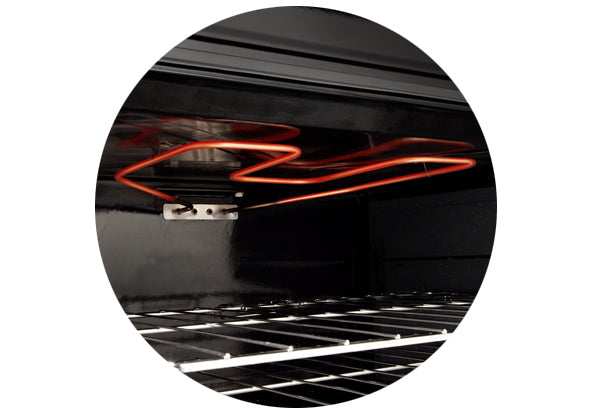 Horno Eléctrico De Empotrar Longvie Heqb60x Acero Negro