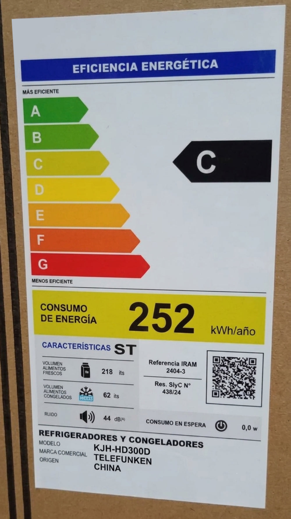 Heladera Con Freezer Kanji Kjh Hd300d Silver De 218l Gris