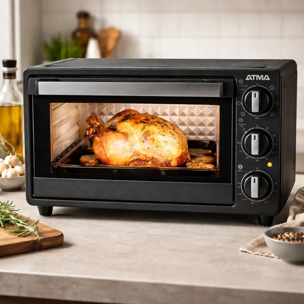 Horno Eléctrico Atma Hgfab2024pi 20l Airfryer Negro