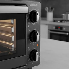 Horno Eléctrico Atma Hgfab2024pi 20l Airfryer Negro