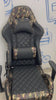 Silla Oficina Gamer Xbox Playstation Color Negro Camuflado Negro Cuero Sintético