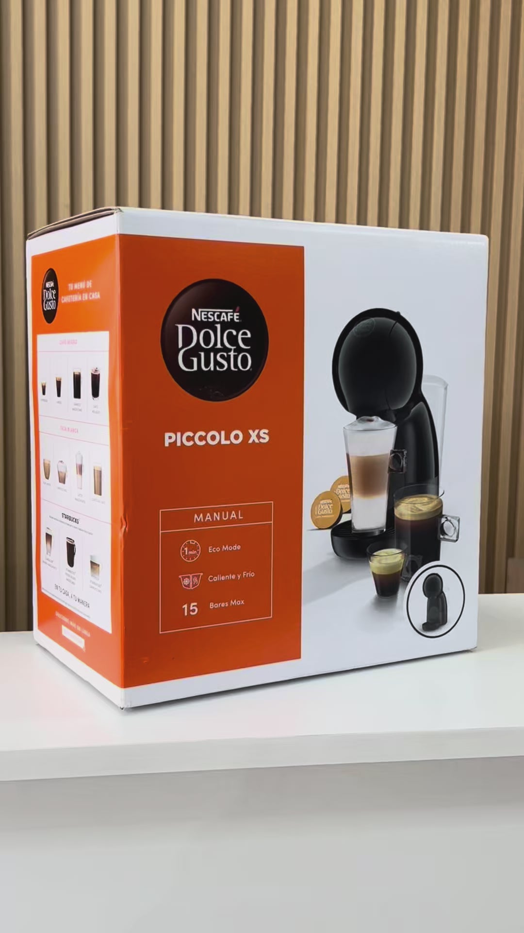 Cafetera Piccolo Xs Negra Black