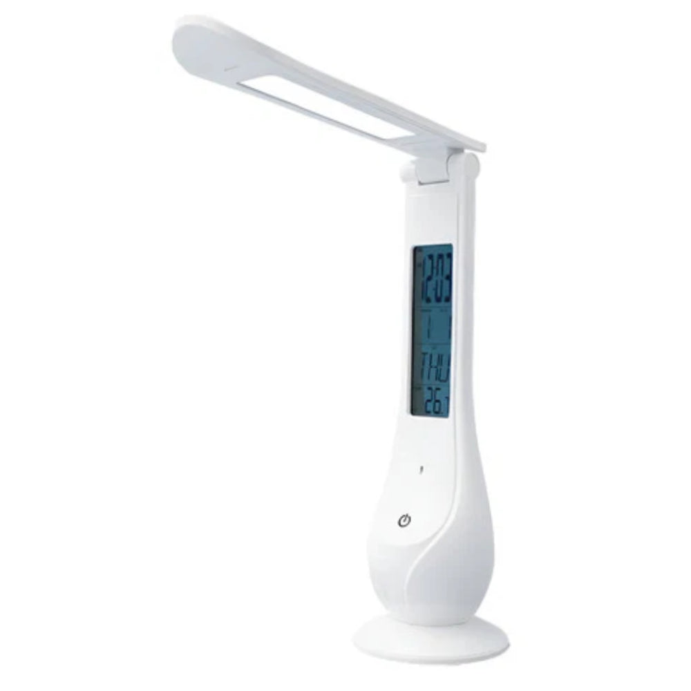 Lampara De Escritorio Led Velador Usb Vivendi 3 Tonos De Luz Blanco