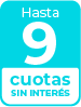 9 cuotas sin interes